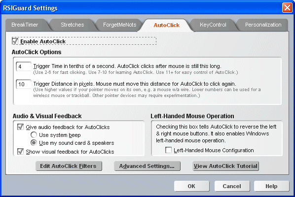 how to set up an autoclick macro on keyboard